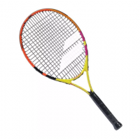 RAQUETE BABOLAT NADAL JR 21 - AMARELO/LARANJA/ROXO	